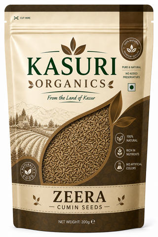 Kasuri Organics Zeera (Cumin Seeds)