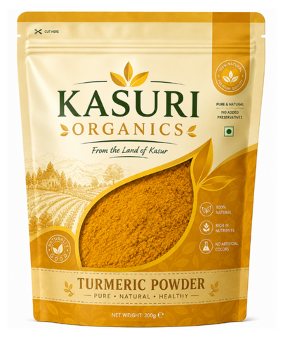 Kasuri Organics Premium Turmeric Powder