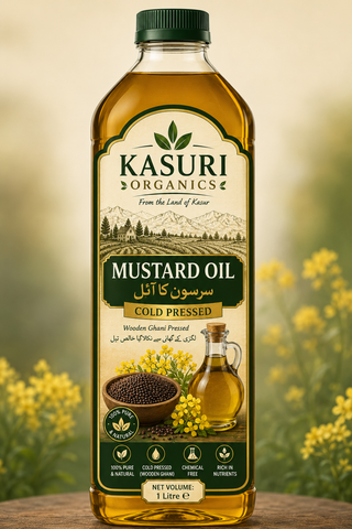 Kasuri Organics Pure Mustard Oil