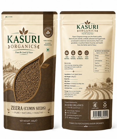 Kasuri Organics Zeera (Cumin Seeds)
